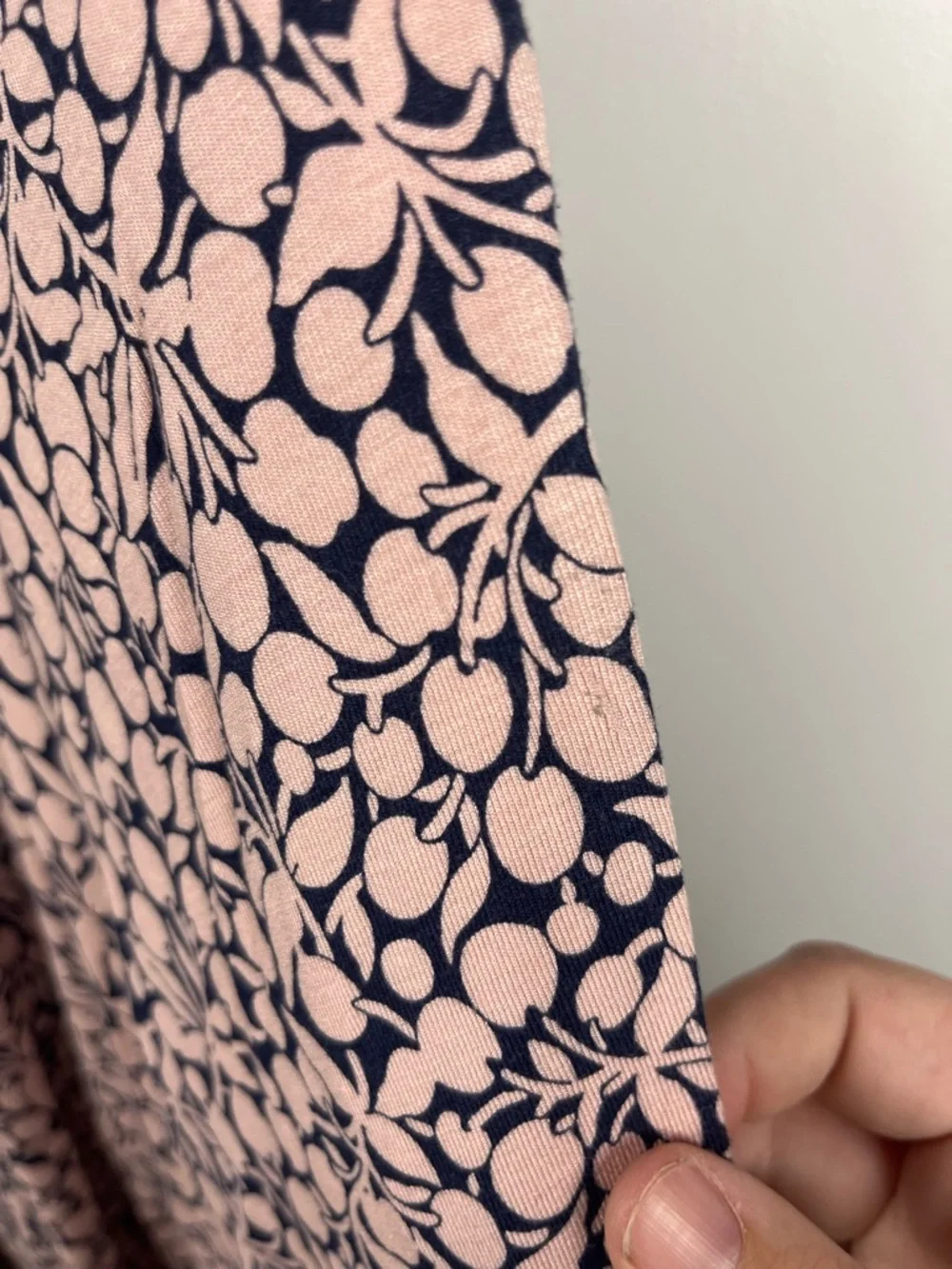 Boden square neck jersey maxi dress in pink blue size 6 - Picture 8 of 11